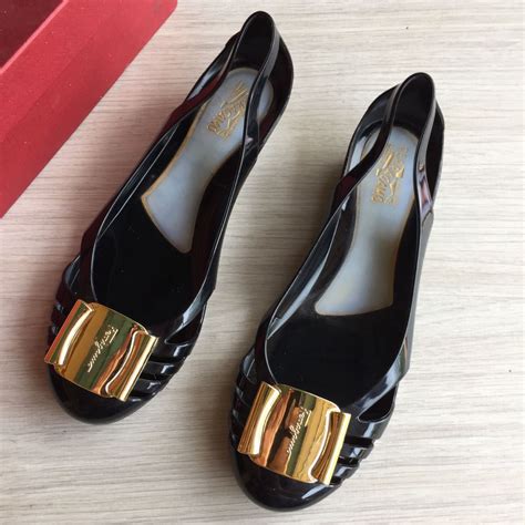 fake ferragamo jelly shoes|salvatore ferragamo boutique shoes.